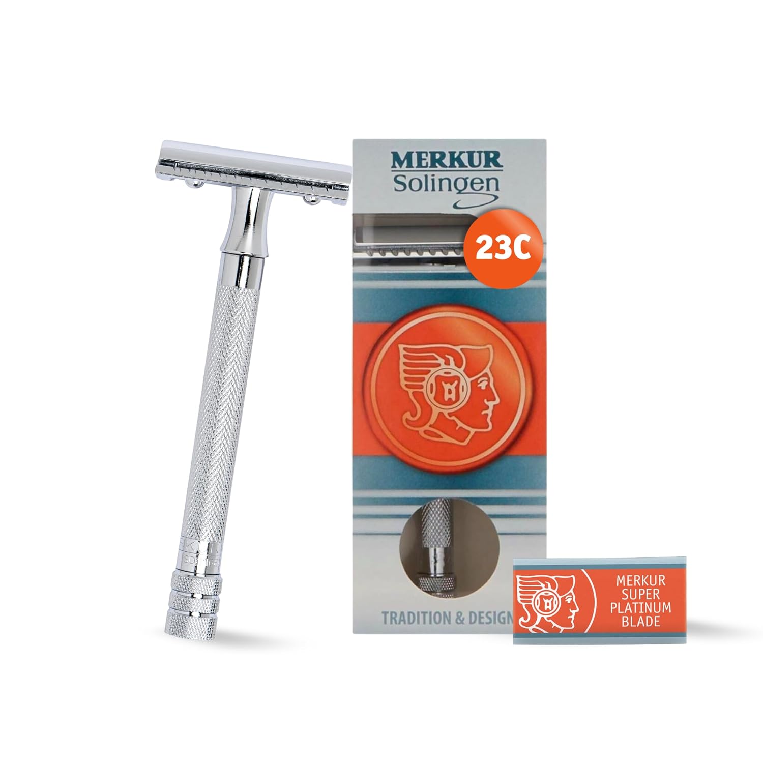 Wholesale distributor of Merkur Double Edge Safety Razor, Straight