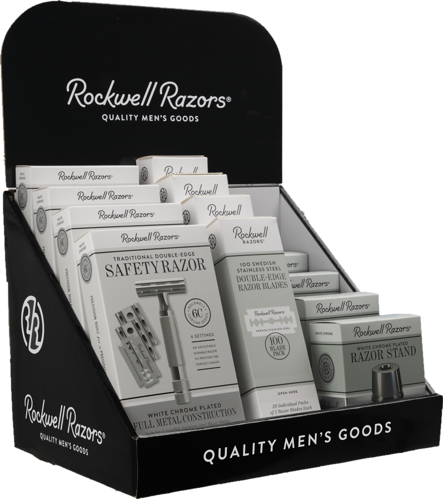 Rockwell Razors 6C display set