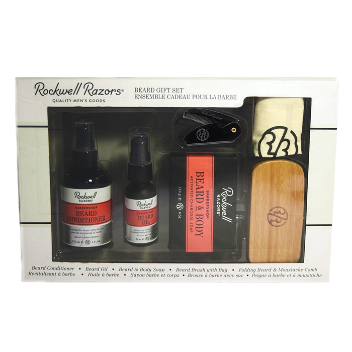 Rockwell Beard Grooming Box Set, 