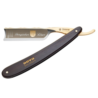 Dovo "Bergischer Löwe" Straight Razor, Ebony,6/8