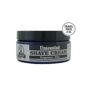 Col Conk Natural Unscented Natural Shave Cream (Travel Size) - 2 oz