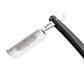 Dovo Straight Razor, "Solingen Best Quality" 5/8" Carbon Steel, Full Hollow Grind, Acrylic Black Handle