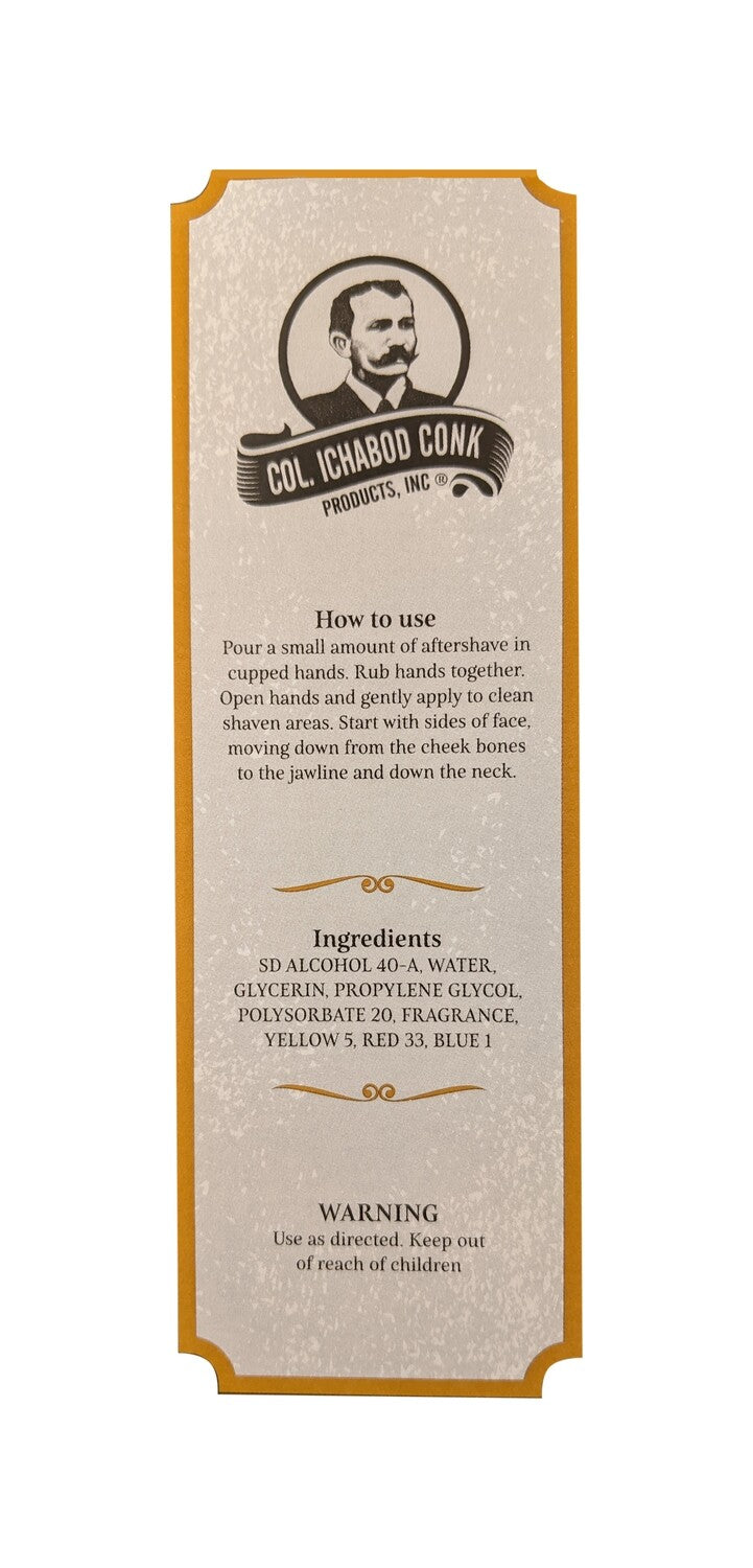 Col. Conk Amber After Shave Cologne - 4 oz - Perma Brands