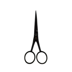 Dovo 4.5" Stainless Steel Moustache Scissor - Black
