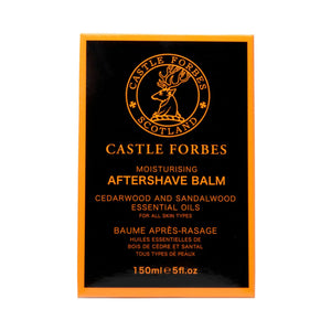 Castle Forbes Cedarwood & Sandalwood Essential Oil Aftershave Balm (150ml/5oz)