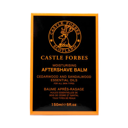 Castle Forbes Cedarwood & Sandalwood Essential Oil Aftershave Balm (150ml/5oz)
