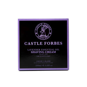 Castle Forbes Lavender Essential Oil Shaving Cream ( 200ml/6.8oz)