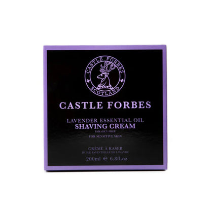 Castle Forbes Lavender Essential Oil Shaving Cream ( 200ml/6.8oz)