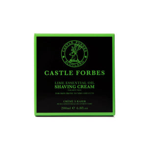Castle Forbes Lime Essential Oil Shaving Cream ( 200ml/6.8oz)