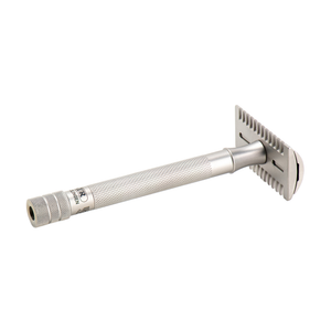 MERKUR 25 INOX Safety Razor: The Classic Model with a Stainless Steel open Comb