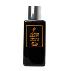 Castle Forbes Cedarwood & Sandalwood Essential Oil Aftershave Balm (150ml/5oz)