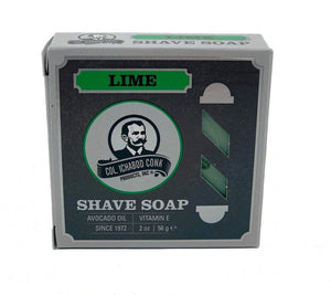 Col. Conk Lime Soap - 2 oz - 2.4" diameter
