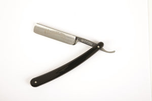 Col. Conk Acrylic Black 5/8" Straight Razor Carbon Steel (Dovo 101581) #504B