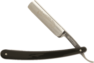 Col. Conk Acrylic Black 6/8" Straight Razor Carbon Steel (Dovo 101681) #506B