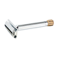 MERKUR 510 Progress, Adjustable Safety Razor With Antique Brass Metal Knob