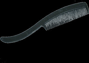 Mini Moustache Comb - Black Handle