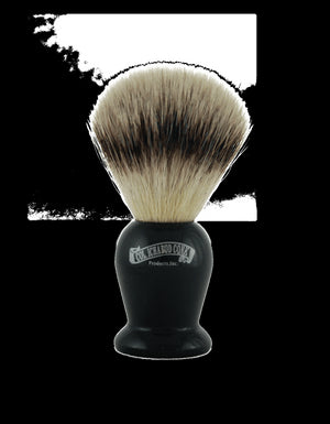 Col. Conk Synthetic Shaving Brush, H:102, K:20mm, Black Resin Handle