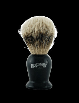 Col. Conk Silver Tip Badger Shave Brush, H:105, K:20, Faux Ebony Handle