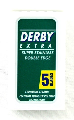 Derby Extra Double Edge Blades - 5 blades (1 pack each with 5 blades)