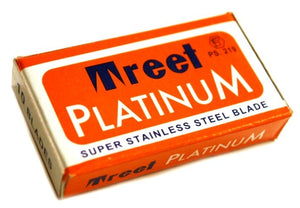 Treet Platinum Double Edge Blades - 5 blades (1 pack each with 5 blades)