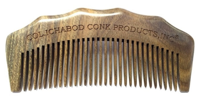 Conch Comb Col. Conk Large Sandalwood Comb - 4.75