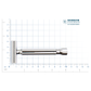 MERKUR 510 Progress, Adjustable Safety Razor With Bright Chrome Metal Knob