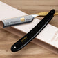 Dovo "Bergischer Löwe" Straight Razor, Ebony,6/8