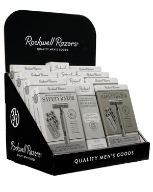 Rockwell 6C Two-Finish Display Set (White Chrome + Gunmetal)