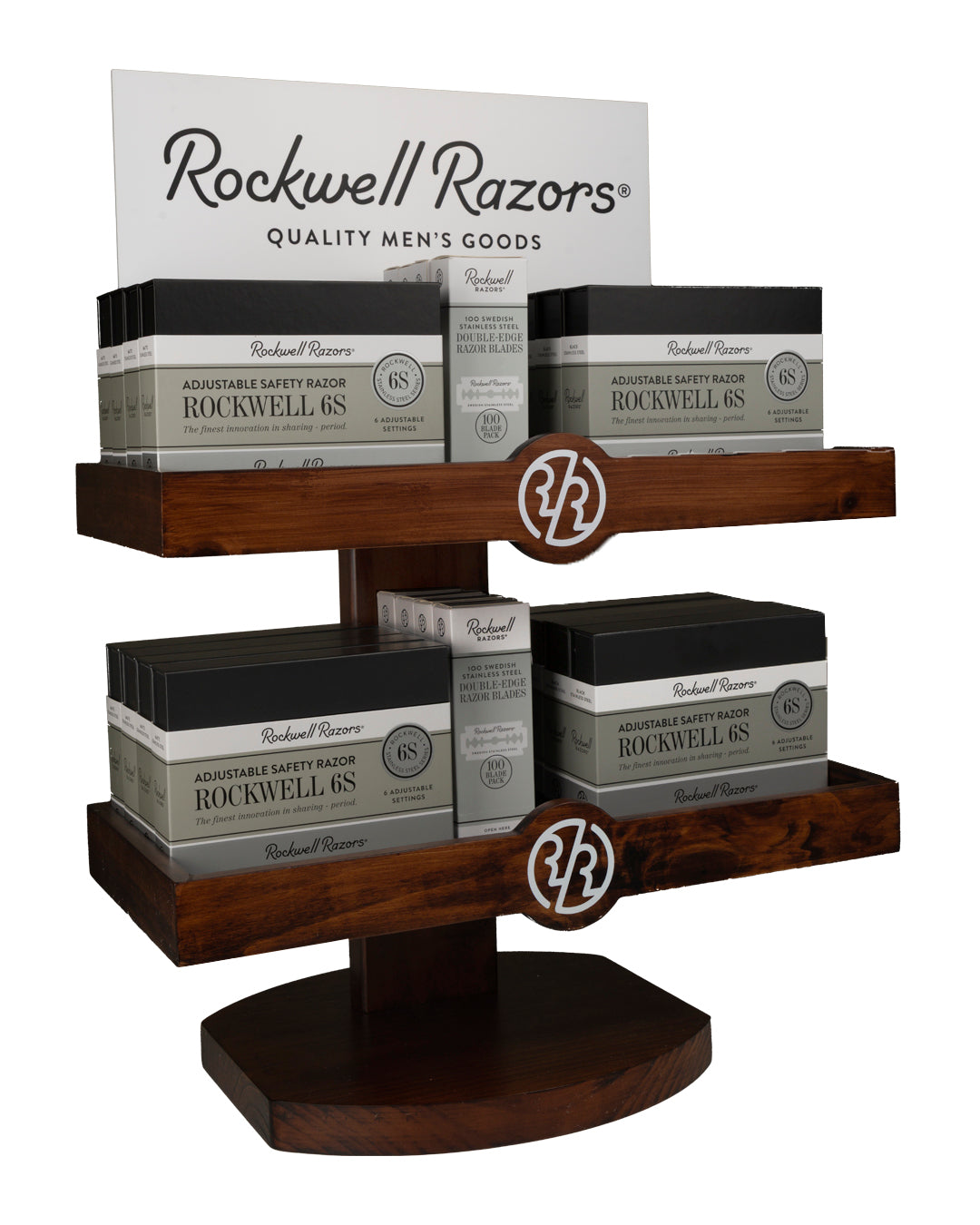 Rockwell 6S Two-Finish Display Set (Matte Stainless + Matte Black)