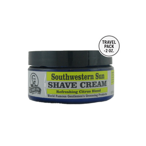Col Conk Natural Southwestern Sun Shave Cream (Travel Size) - 2 oz