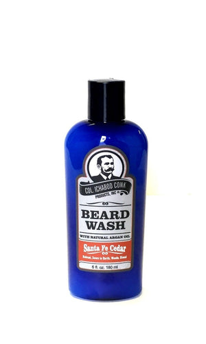 Col Conk Santa Fe Cedar Beard Wash w/Argan Oil - 6 oz