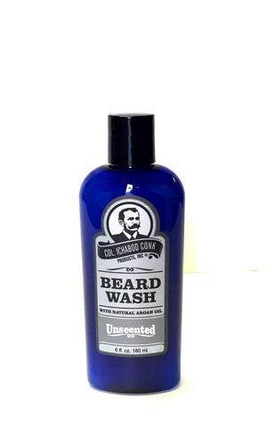 Col Conk Unscented Beard Wash w/Argan Oil - 6 oz