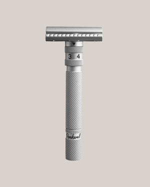 Rockwell SETPOINT™ Adjustable Safety Razor - Silver Aluminum