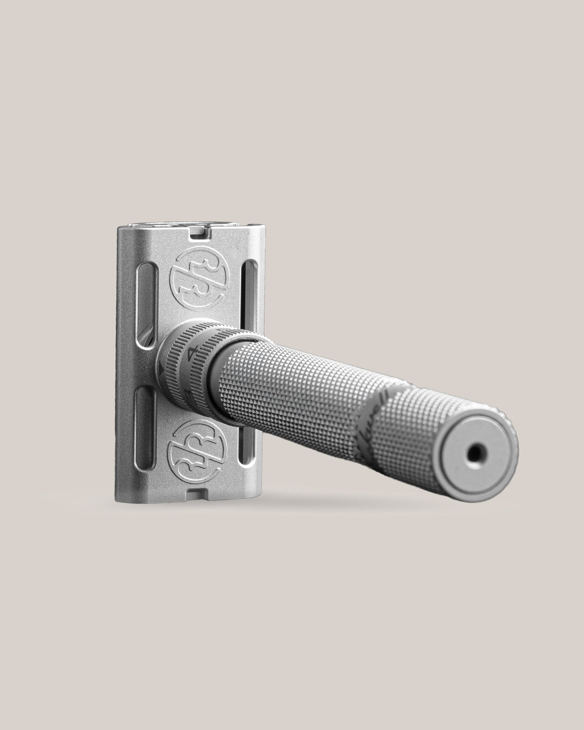 Rockwell SETPOINT™ Adjustable Safety Razor - Silver Aluminum