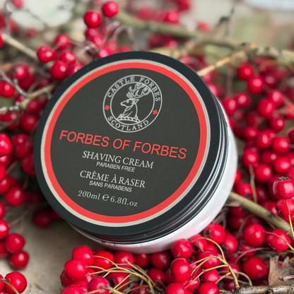 Luxury Shaving Cream, Forbes of Forbes, 6.8 fl.oz / 200ml - Perma Brands