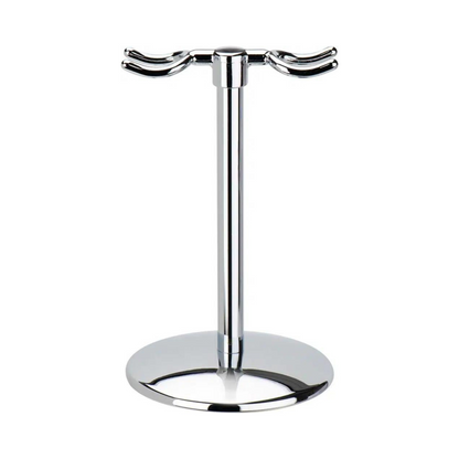 Merkur 4781 – Stand for Future Razor and Brush, Bright Chrome Finish
