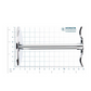 Merkur 4781 – Stand for Future Razor and Brush, Bright Chrome Finish