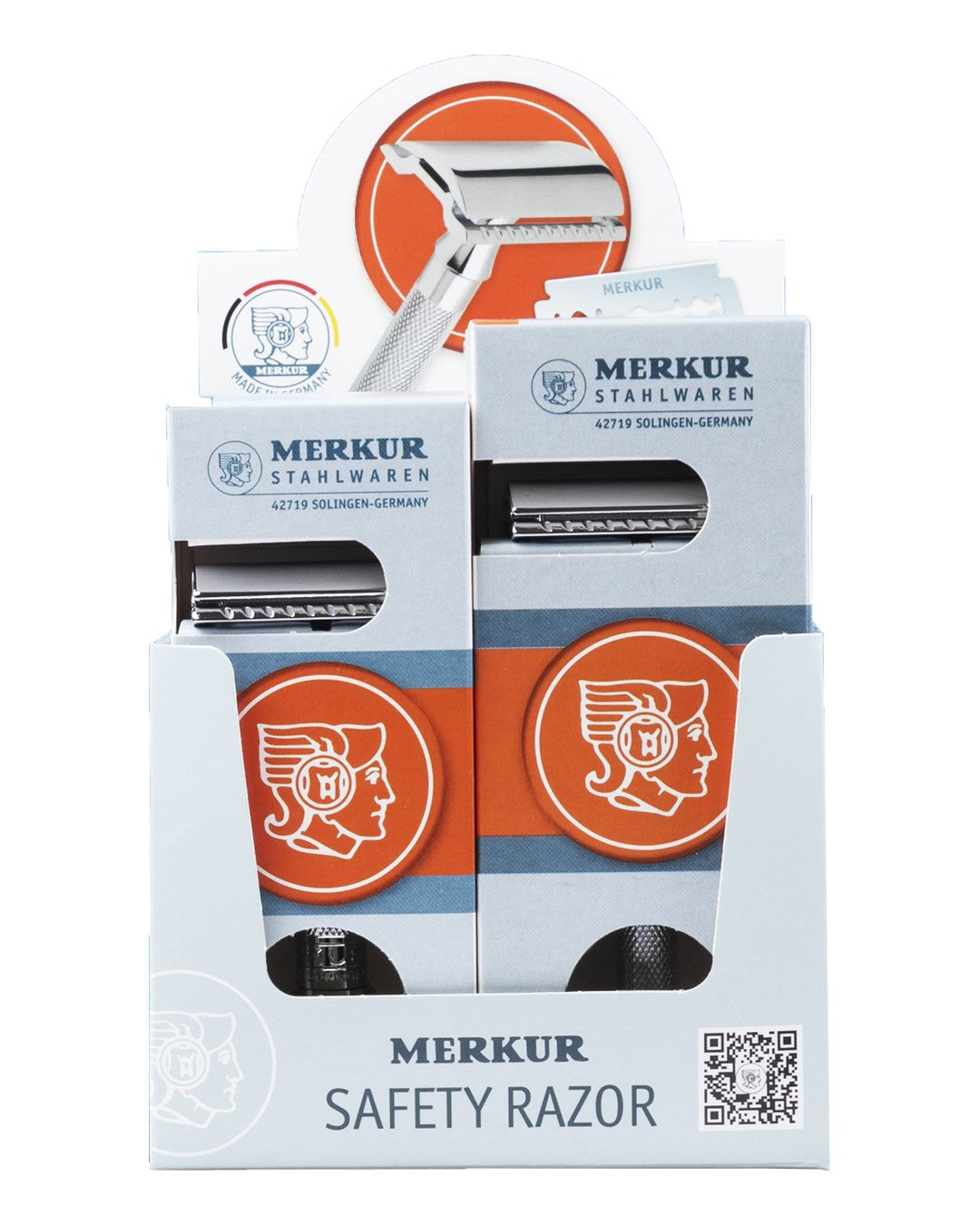 Merkur Safety Razor Display Set