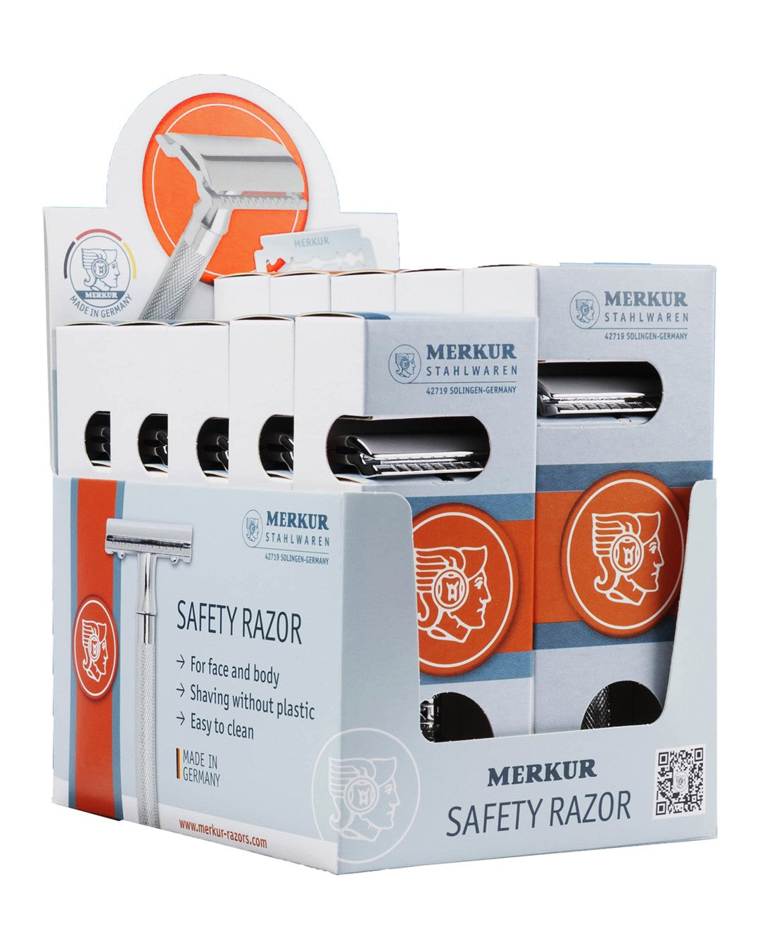 Merkur Safety Razor Display Set
