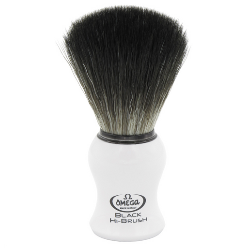 OMG-196745 – 0196745 Omega BLACK Hi-Brush fiber shaving brush