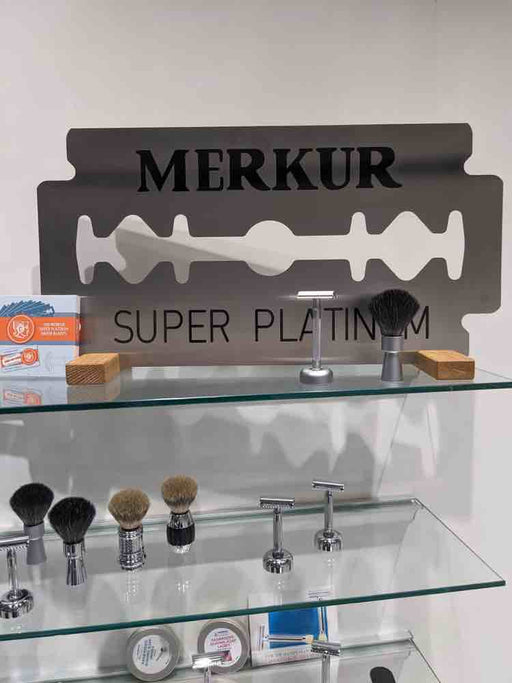 Merkur Decorative Countertop Branded Razor Blade (PRE-ORDER)
