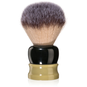 Fine Accoutrements Stout Shaving Brush - Green/Gold