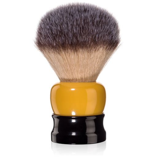 Fine Accoutrements Stout Shaving Brush - Orange/Black