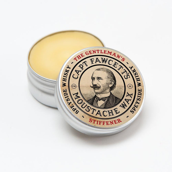 Captain Fawcett's Wax & Moustache Comb Gift Set(Malt Whiskey)