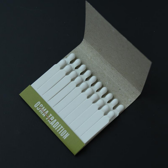 OS-ALLUMAR-OT AFTER SHAVING MATCHES - DISPLAY 24 MATCHBOOK (20 MATCHES/POUCH)