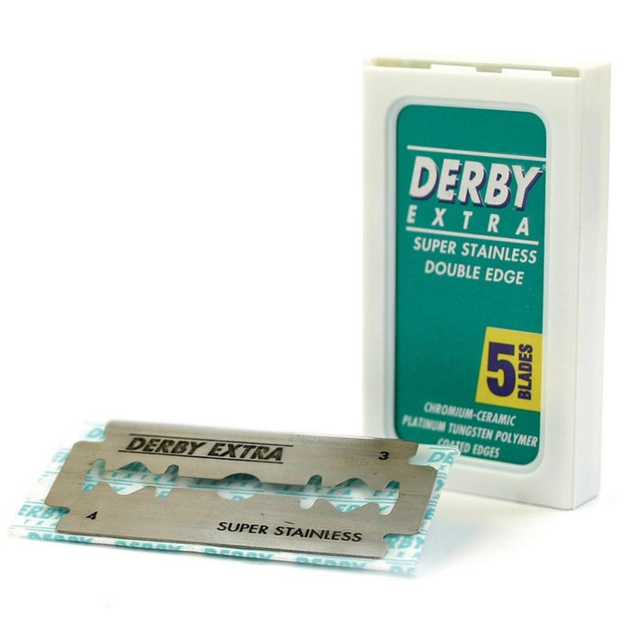 Derby Extra Double Edge Razor Blades (100 Blades/Pack)