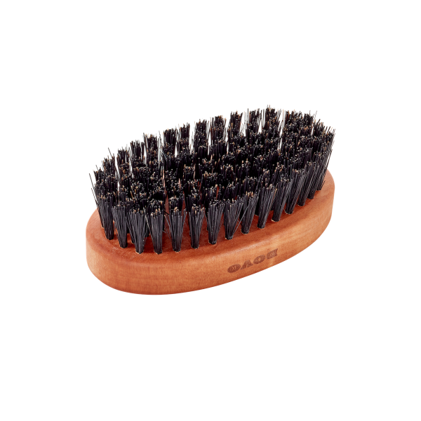 DV-91062 Beard Brush Oval, Beard brushes, pear wood and boar bristles