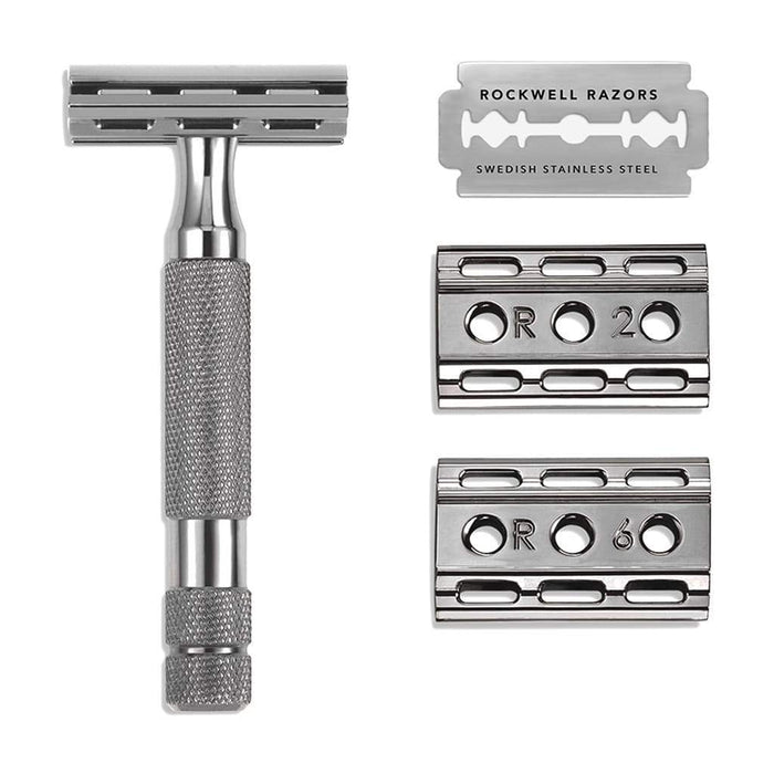 Rockwell Razors 6C Double Edge Razor - Gunmetal, Double Edge Safety Razors