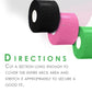 Level3  5 Rolls (100Each) Neck Paper Black