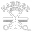 BARBERMATE® Shear & Comb Decal